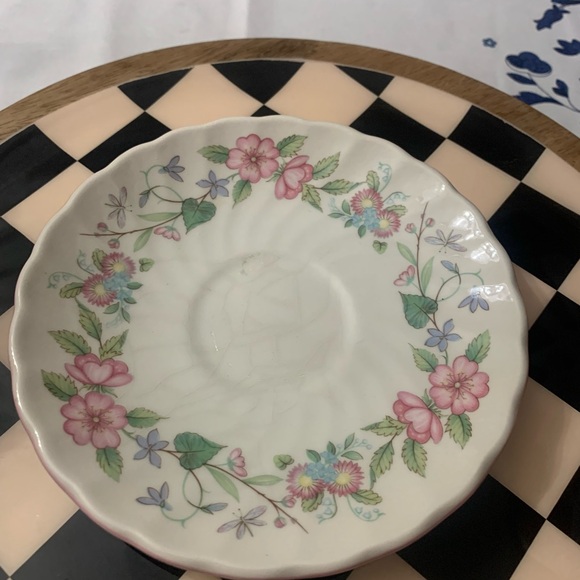 Myott Meakin "Spring Fields" saucer or small plate, designed by Jenny Rhodes - Picture 2 of 6